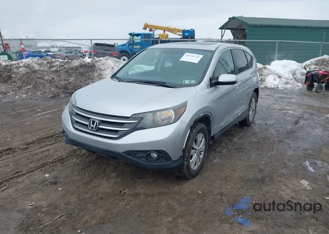 2013 Honda Cr-V Ex z USA, uszkodzony, nr VIN 2HKRM4H56DH612232